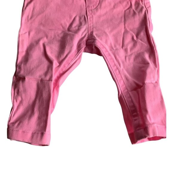 Garanimals Baby Girl Pink Ruffled Pants Size 3-6M Elastic Waist Cotton Blend - Picture 5 of 11